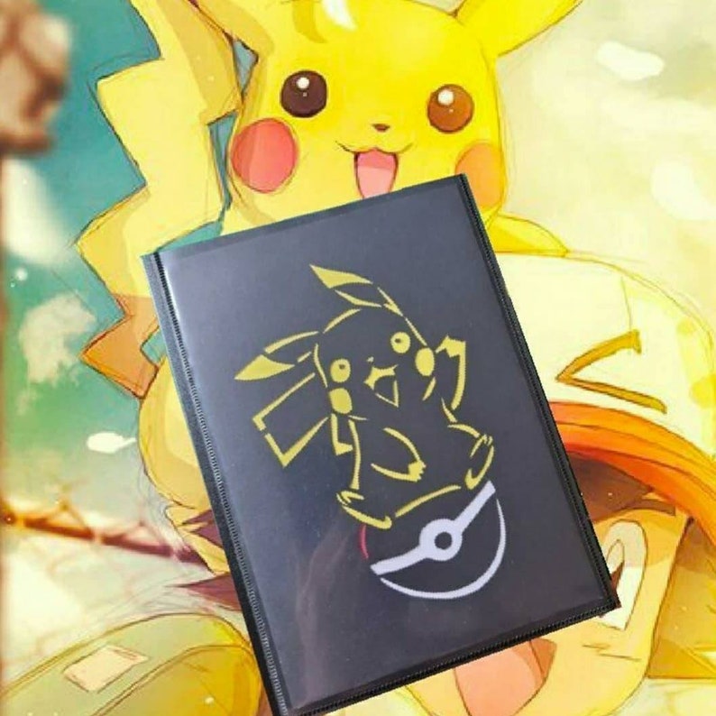 Pokemon Card Folder Jumbo Etsy UK