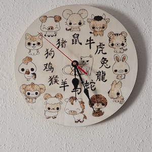 Zodiac Clock