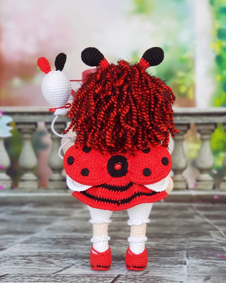 Ladybug handmade stuffed doll can be a good gift for her | Etsy