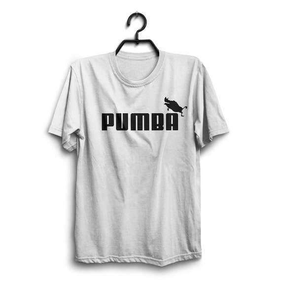 Pumba Logo Parodia Hombres Divertido Camiseta Blanca Broma - Etsy España