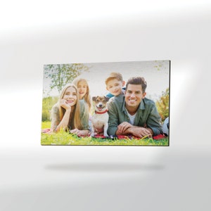 Personalised Canvas Printed on Metal Plaque - Your Photo/Image - Wall Hanging - Art - Gift - Wall Art - Wedding - Family Portrait