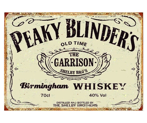 Insegna In Metallo Peaky Blinders, Insegna Da Bar, Arredamento - Foto 7