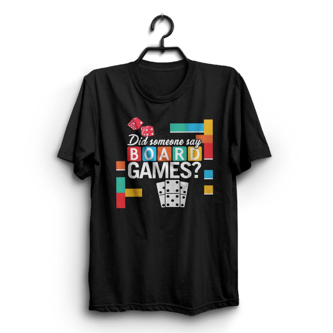 BOARD GAMES Game Gaming Black T-shirts Funny T Shirts Etsy Canada