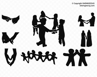 Download Children Playing Svg Etsy