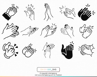 Download Clapping Hands Svg Etsy