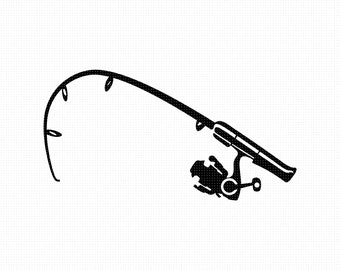 Free Free 171 Bent Silhouette Fishing Pole Svg SVG PNG EPS DXF File