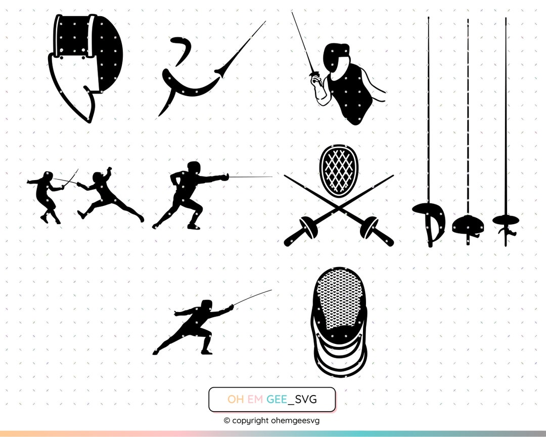 Fencing Mask Clipart