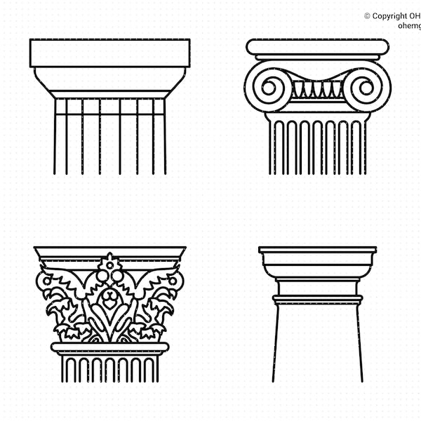 Greek Columns - Etsy