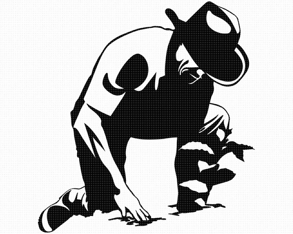 Download Farmer Harvest Crops Svg Farming Svg Planting Svg Farmer Etsy PSD Mockup Templates