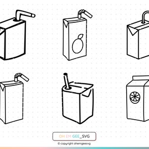 Juice Box Svg, Juice Png, Orange Juice Clipart, Juice Box Eps, Juice Dxf, Orange Juice Cricut, Juice Cut File, Juice Box Silhouette