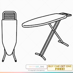 Ironing Board Svg, Ironing Board Clipart, Ironing Board Png, Ironing Board Dxf, Ironing Board Eps, Ironing Board Cricut, Iron Board Cut File