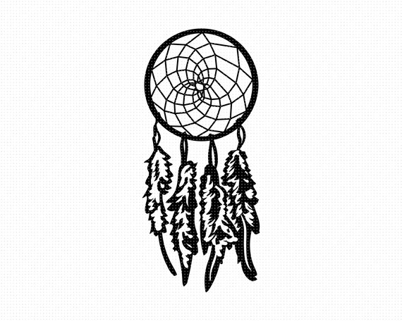 Dream Catcher Svg Dream Catcher Clipart Dream Catcher Etsy