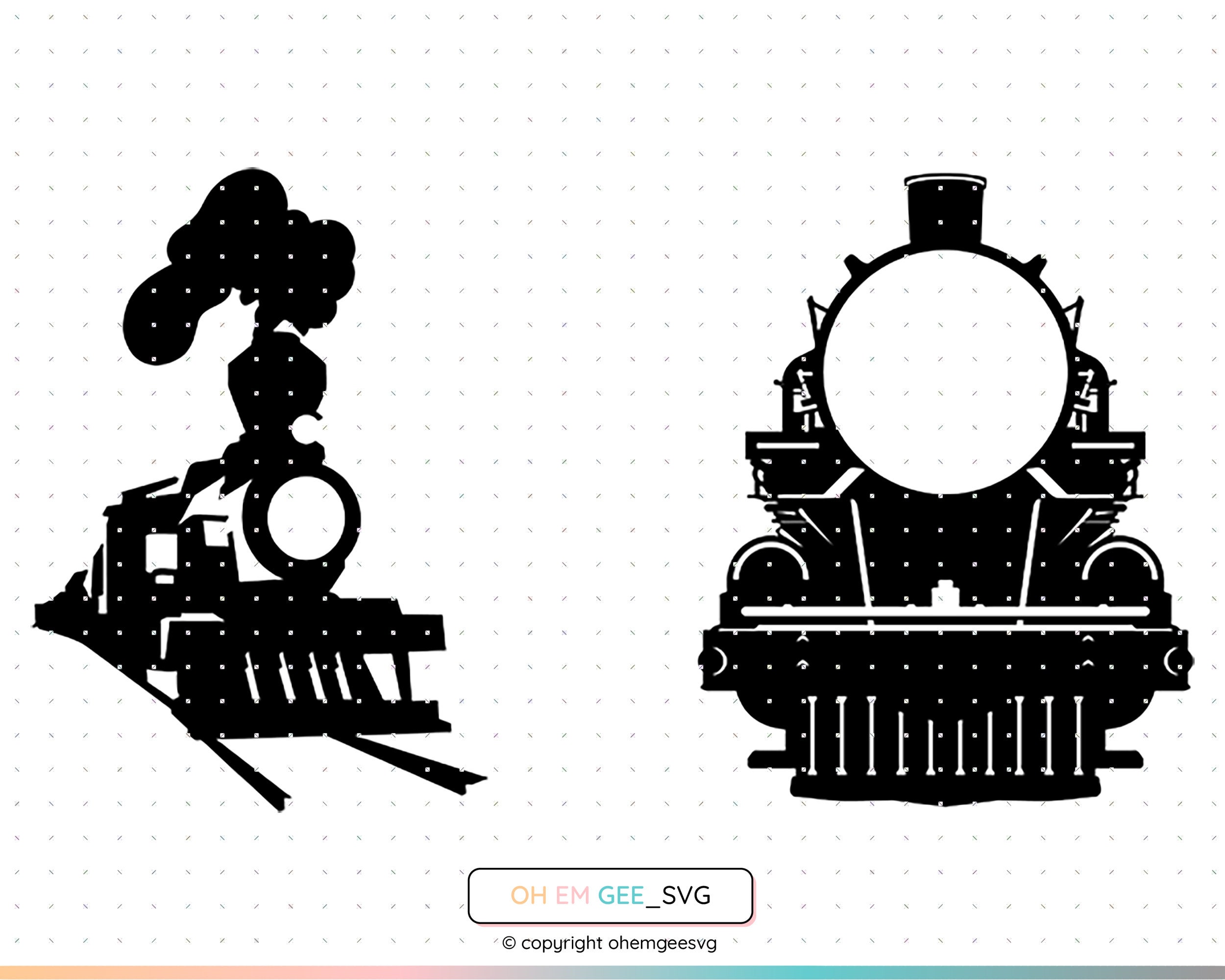 Vintage Train Svg, Steam Engine Clipart, Steam Locomotive Png, Old Train  Front Dxf, Steam Train Eps, Train Cricut, Train Silhouette - Etsy