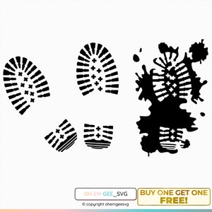 Marine Boots Svg, Sole Png, Army Boots Sole Clipart, Military Dxf ...