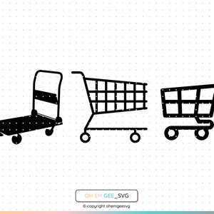 Einkaufswagen SVG, Supermarkt Trolley Png, Flachbett Trolley Clipart, Einkaufswagen Dxf, Supermarkt Einkaufswagen Eps, Einkaufswagen Cricut, Trolley Cut File