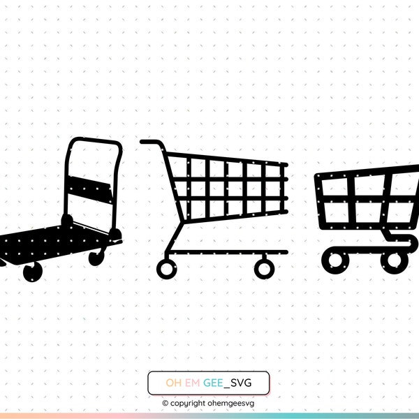 Shopping Cart Svg, Supermarket Trolley Png, Flatbed Trolley Clipart, Cart Dxf, Supermarket Cart Eps, Shopping Cart Cricut, Trolley Cut File