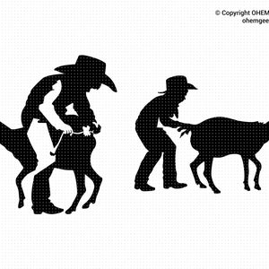 Goat Tail Untying Svg, Kid&#39;s Rodeo Png, Goat Tail Untie Clipart, Kid Goat Tail Untie Dxf, Rodeo Eps, Youth Rodeo Cricut, Junior Rodeo Svg