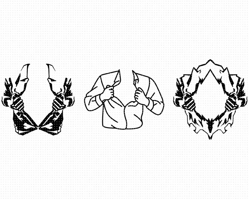 Download Superhero Removing Shirt SVG Superhero Svg Ripping Shirt ...