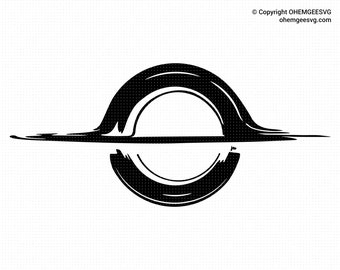 Black Hole SVG, Space Clipart (Digital Files)