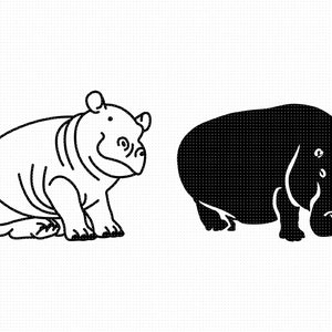 Download Baby Hippo Svg Hippo Svg Baby Hippo Clipart Baby Hippo Etsy