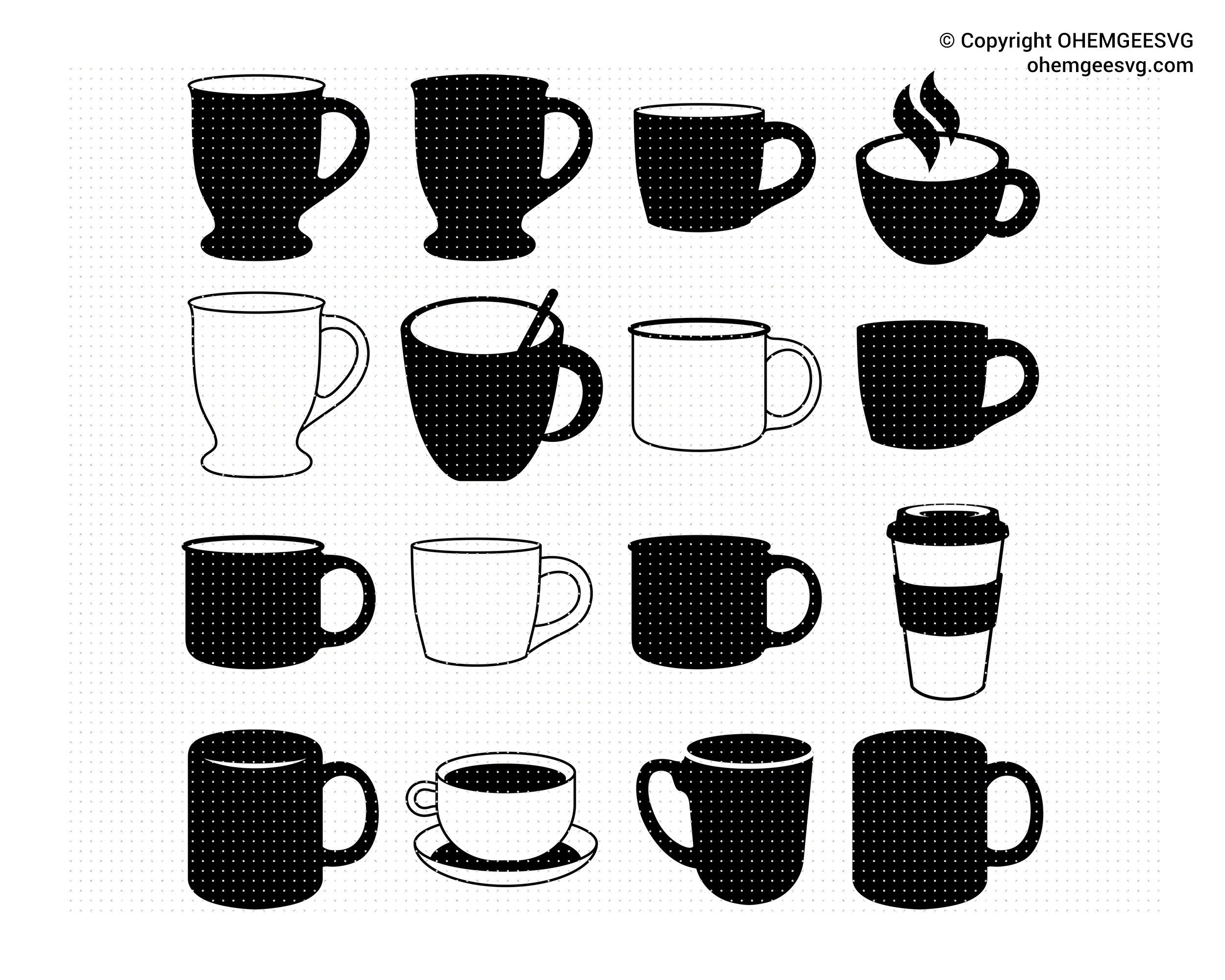 Download Mug Svg Bundle Mug Svg Mugs Svg Coffee Mug Svg Cup Svg Etsy