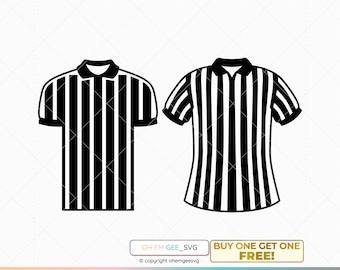 Referee Uniform Svg, Referee Clipart, Referee Shirt Png, Referee Uniform Dxf, Referee Eps, Referee Shirt Cricut, Referee Uniform Cut File