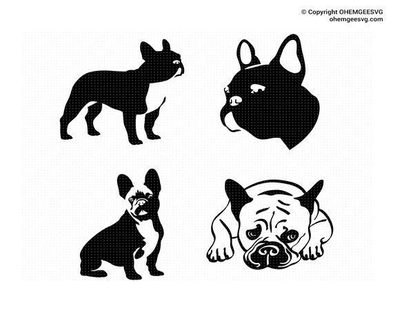 Orecchini bulldog francese / Orecchini per bambini / Orecchini per cani