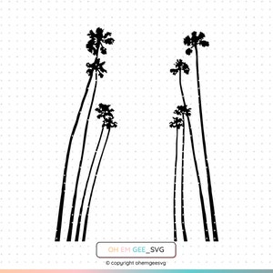 California Palm Trees Svg, Palm Tree Clipart, Palm Trees Png, Palm Tree Dxf, Palm Trees Eps, Palm Tree Cut File, Palm Trees Silhouette