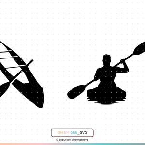 Canoe Saved in Svg and Png Files, Canoe Trip Clipart, Canoe Dxf, Canoe Eps, Canoe Cricut, Canoe Cut File, Canoe Silhouette, Canoe Clipart