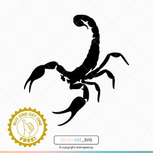 Scorpion Saved in Svg and Png Files, Scorpion Clipart, Scorpion Dxf, Scorpion Eps, Scorpion Cricut, Scorpion Cut File, Scorpion Silhouette