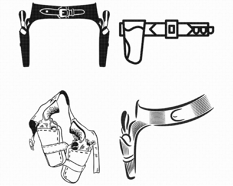 Gun Belt SVG Gun Holster SVG Gun Belt Silhouette Gun Etsy Gun Belt SVG Gun Holster SVG Gun Belt Silhouette Gun Etsy
