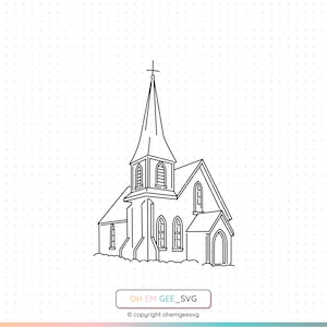 Old Wooden Church Saved in Svg and Png Files, Old Church Clipart, Old Church Eps, Wooden Church Dxf, Church Cricut, Old Church Cut File
