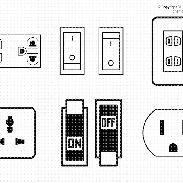 Light Switch Svg Etsy