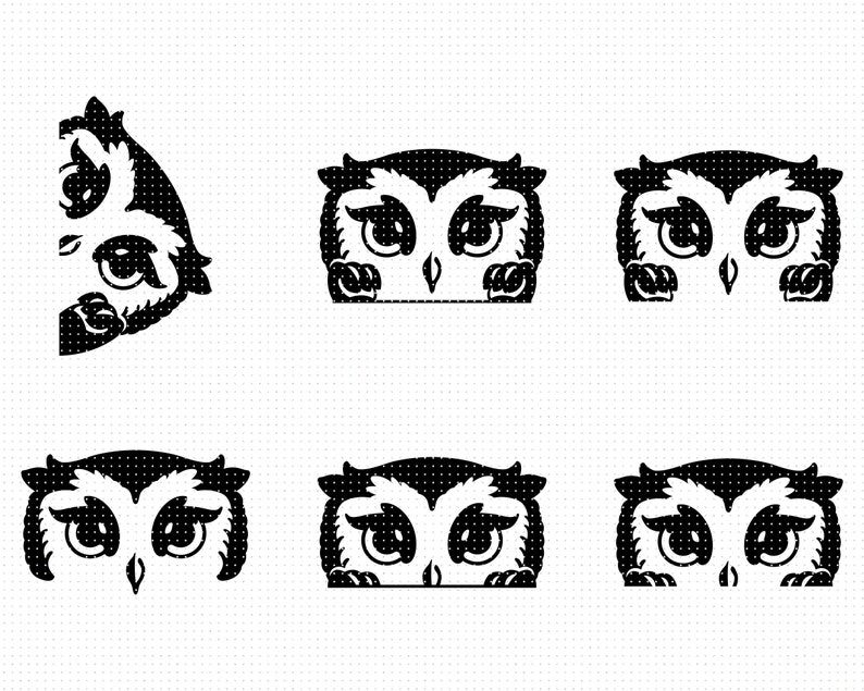 Download Peeking Owl Svg Peeking Animal Svg Sneak Peek Owl Svg Baby ...