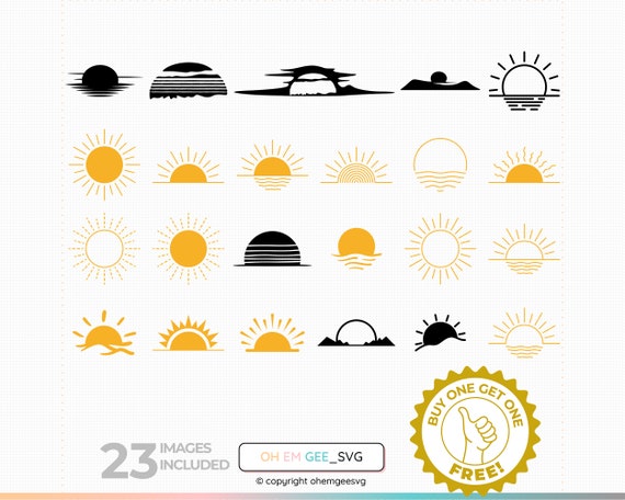 sunrise logo clip art