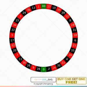 Roulette Wheel Svg, Roulette Clipart, Casino Png, Roulette Wheel Dxf, Roulette Eps, Casino Cricut, Roulette Wheel Cut File, Roulette Svg