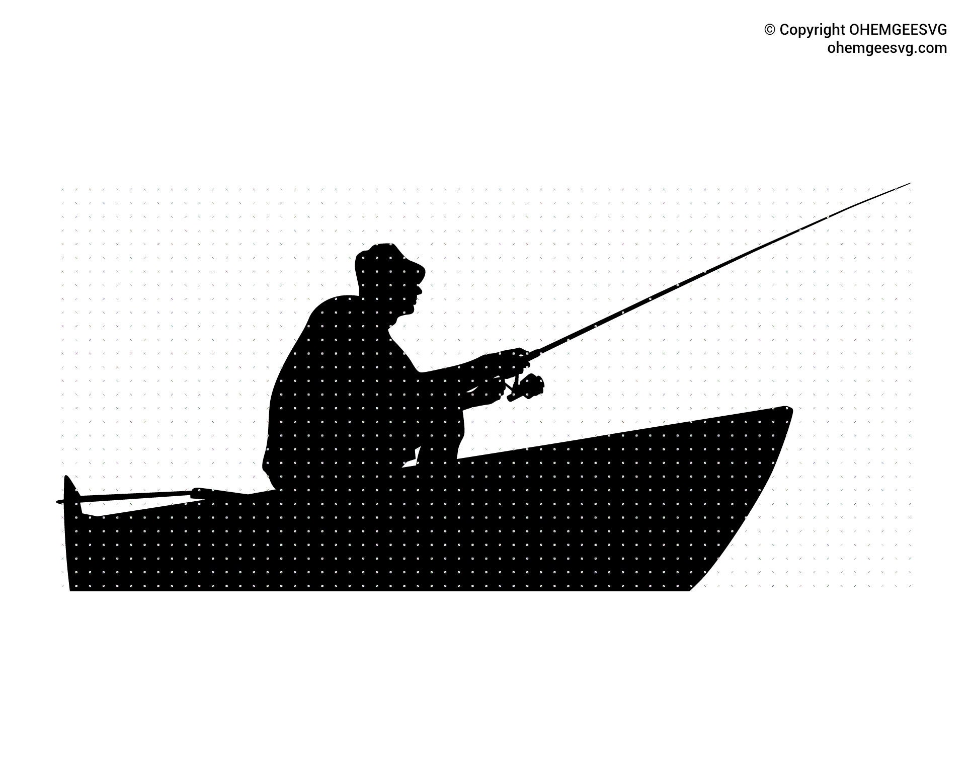 Free Free 248 Fisherman Fishing Boat Svg SVG PNG EPS DXF File