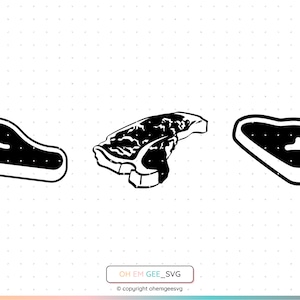 Steak Svg, T-Bone Steak Png, Steak Clipart, Meat Lover Dxf, Meat Eps, Beef Cricut, Steak Cut File, Steak Silhouette, Steak Png