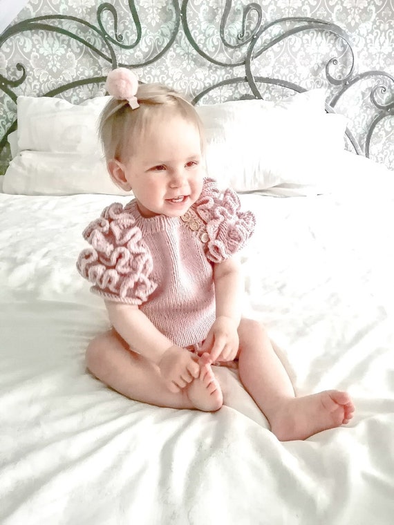Baby Jersey Knitting Pattern Baby Knitting Pattern Jersey Etsy