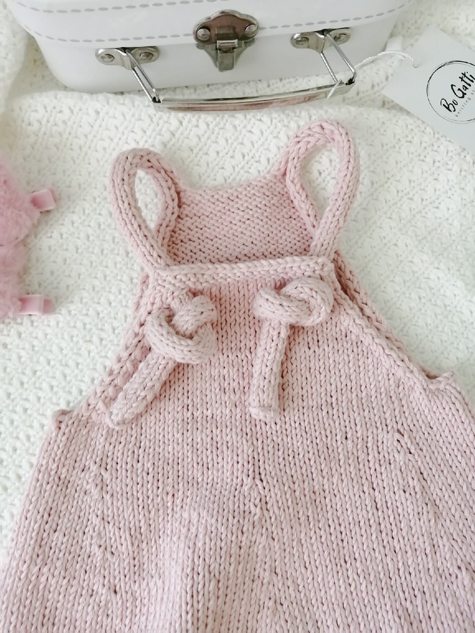 Knitting Pattern Baby Sundress Instructions in English Etsy