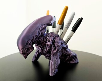 Accesorio de cosplay para portalápices inspirado en Alien Xenomorph
