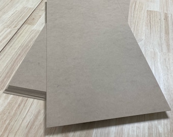 MDF - 1/16" (1.5mm) - 12" x 24" - 10 Sheets - Easy to Cut & Engrave with Laser