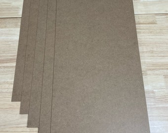 MDF - 1/8" (3mm) - 12" x 24" - 5 Sheets - Easy to Cut & Engrave with Laser