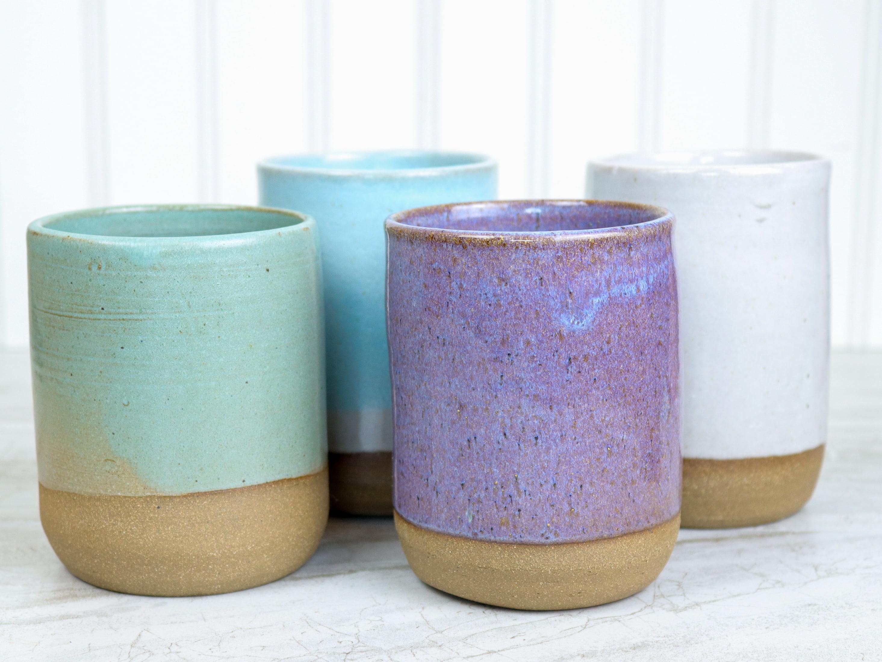 Ceramic Tumbler, 4 Colors, 16 Fl Oz, Large Drinking/water