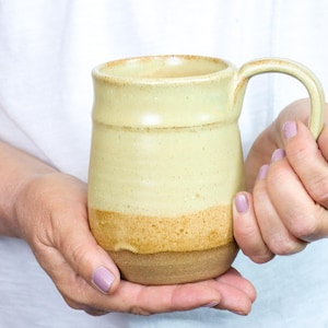 Ręcznie robiony ceramiczny kubek do kawy: Sierra Sand Earth Tones Stoneware