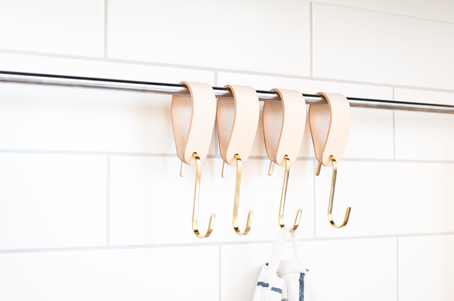 Kitchen S Hooks Solid Brass S Hooks Stainless Steel S Etsy