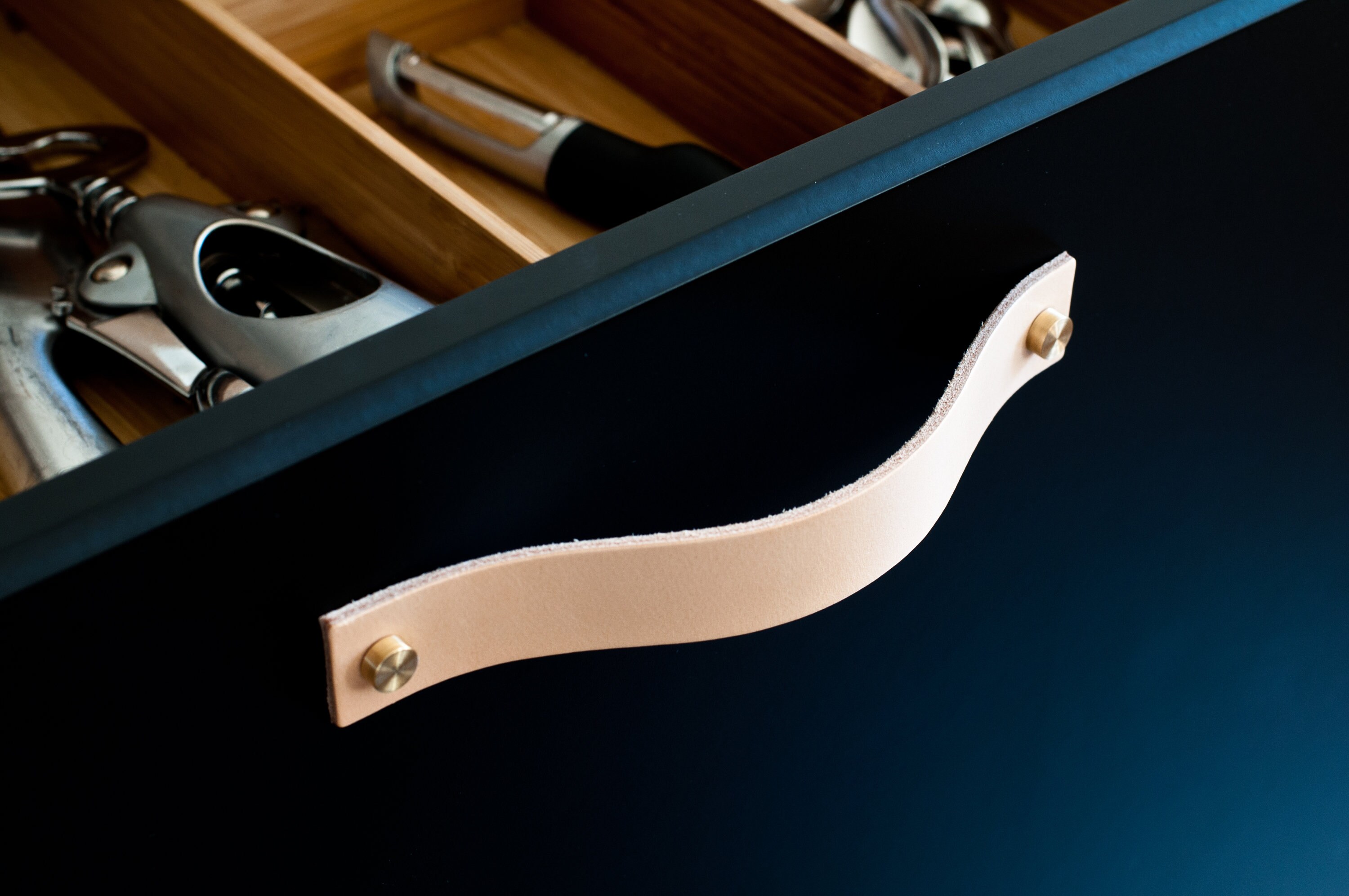 Leather Drawer Pull Leather Handle Leather Pull Leather Etsy Australia