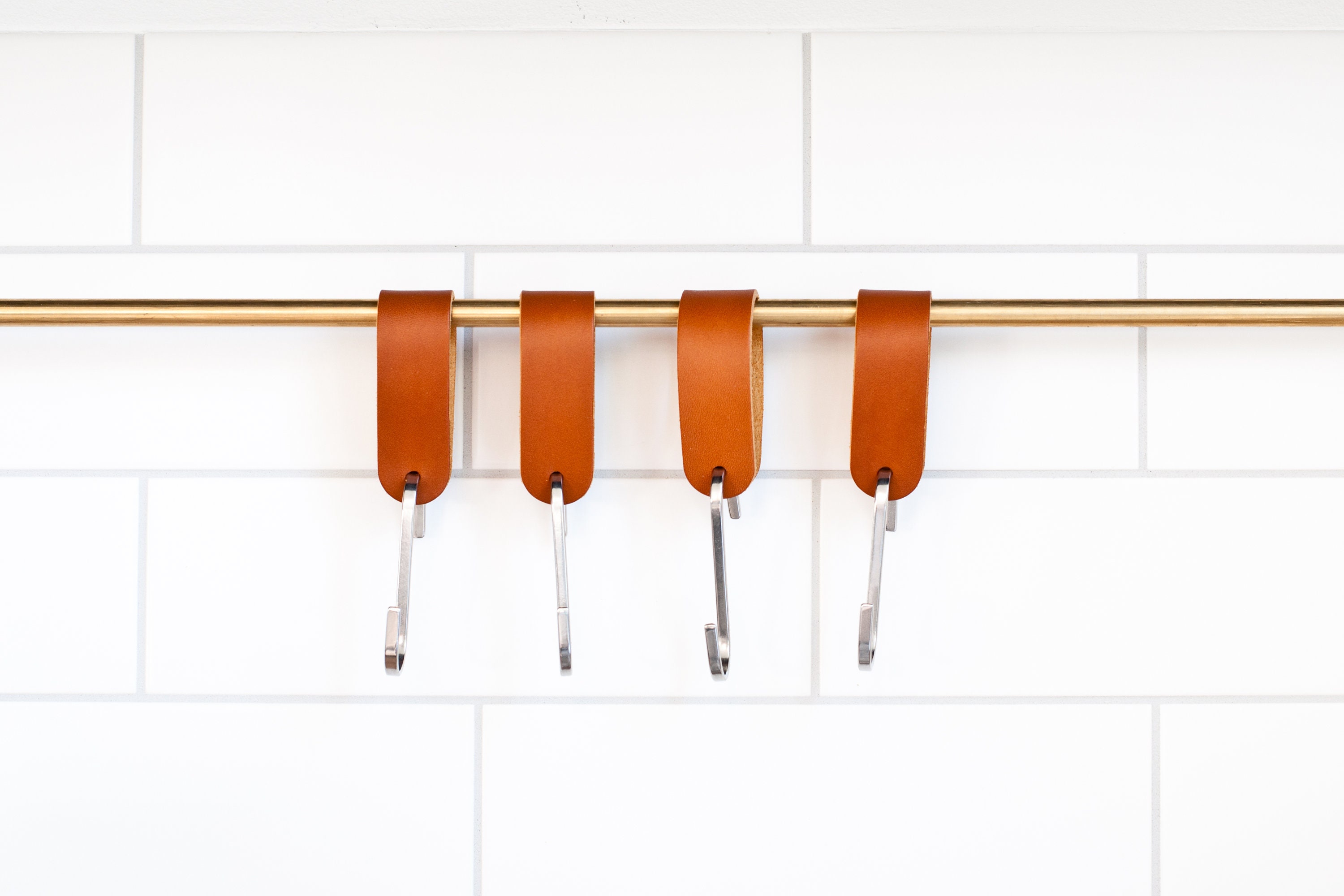 Kitchen S Hooks Solid Brass S Hooks Stainless Steel S Etsy UK