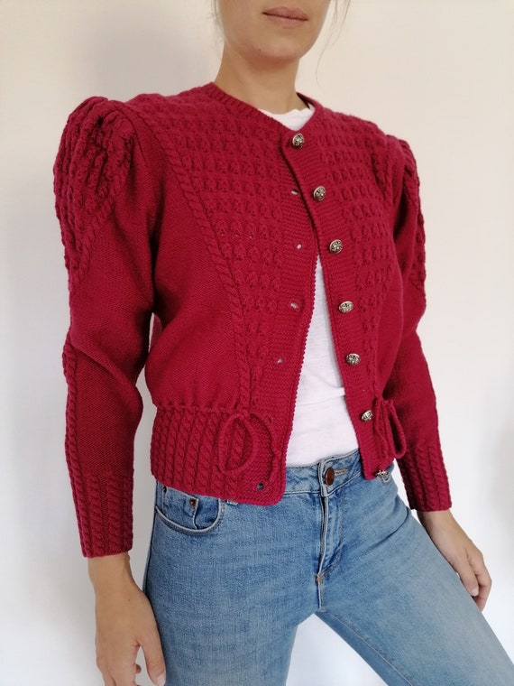 Vintage cardigan G I T T I costumes jacket austria