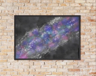 Instant digital download Universe Milky Way Watercolor Painting - High Resolution Instant Download of Space/Universe